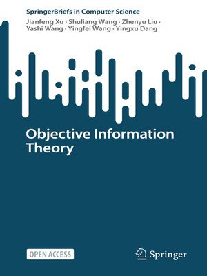 cover image of Objective Information Theory